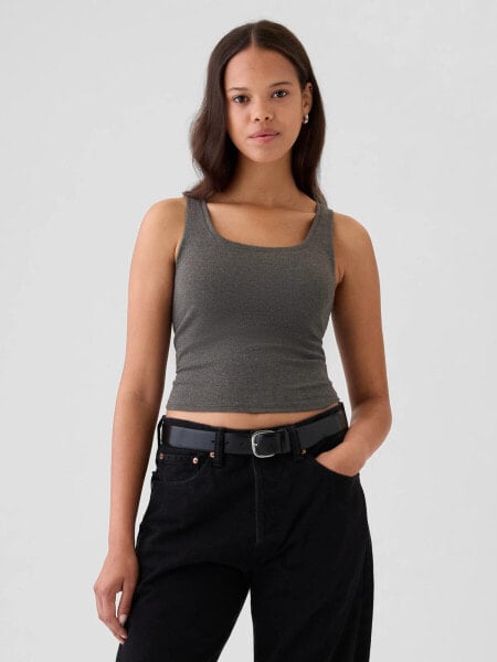 Modern Cropped Tank Top