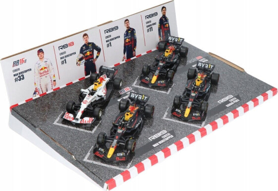 Bburago Red Bull Racing 4-pack1:43 BBURAGO