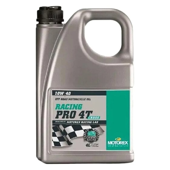 MOTOREX Racing Pro 4T 10W/40 Cross 4L motor oil