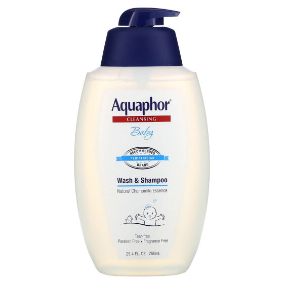 Шампунь без отдушек AQUAPHOR Baby & Wash 750 мл