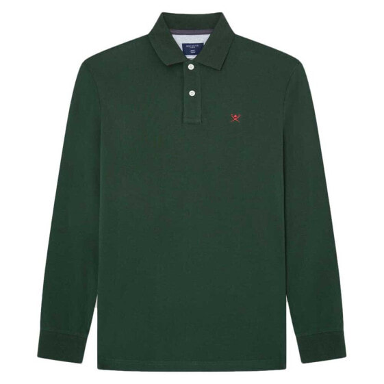 HACKETT Logo Slim Fit long sleeve polo