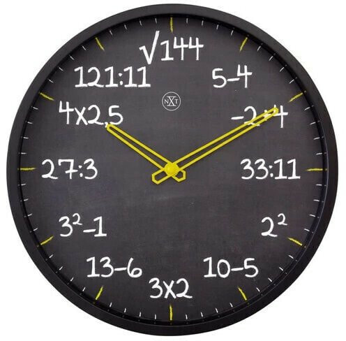 Настенные часы NeXtime Maths 7363ZW