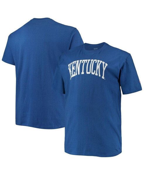 Men's Royal Kentucky Wildcats Big and Tall Arch Team Logo T-shirt