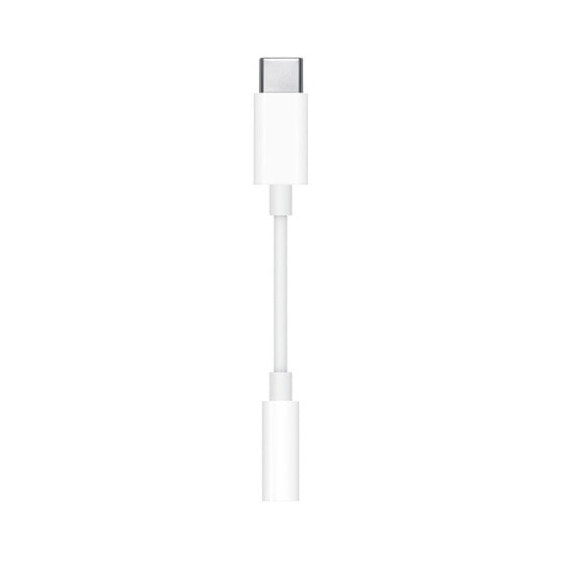 Apple USB-C to 3.5 mm Headphone Jack Adapter - White - 3.5mm - USB-C - Male - Female