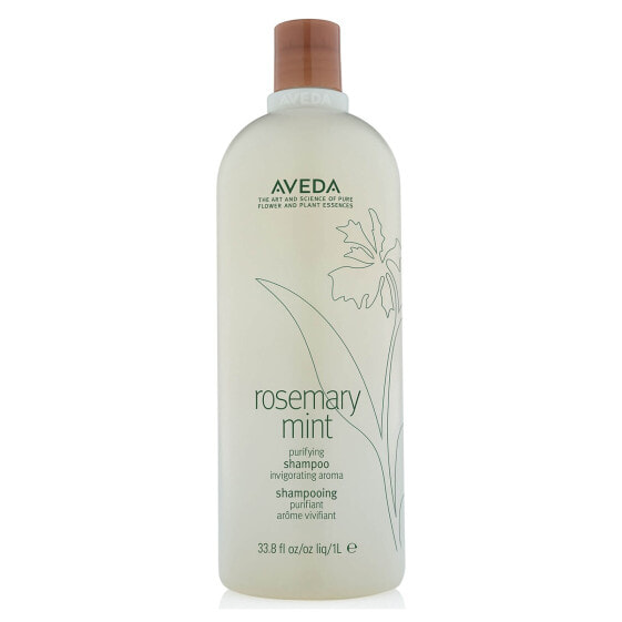 Aveda Rosemary Mint Shampoo Очищающий тонизирующий шампунь с экстрактом мяты и розмарина 1000 мл