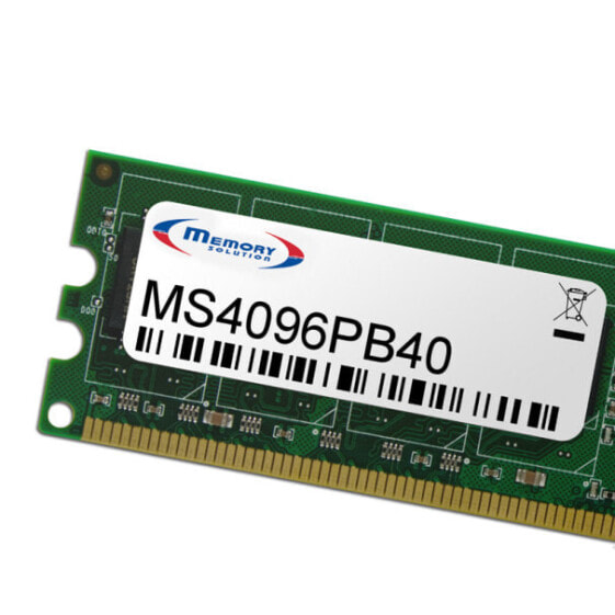 Memorysolution Memory Solution MS4096PB40 - 4 GB - 1 x 4 GB