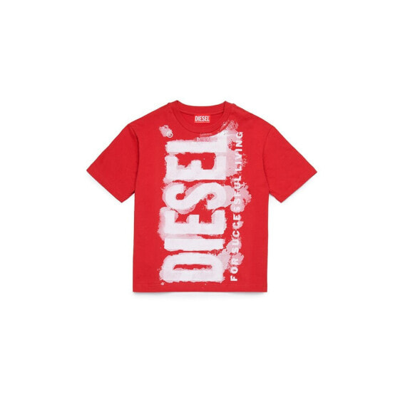 DIESEL KIDS J01131 short sleeve T-shirt