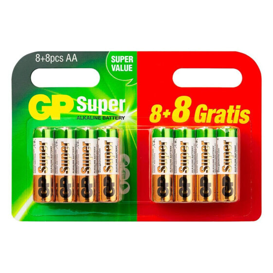 GP BATTERIES Alkaline AA Mignon LR06 Super Value Batteries
