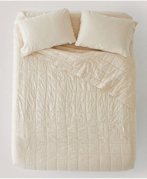 Cotton Quilted Comforter - Twin/Twin XL