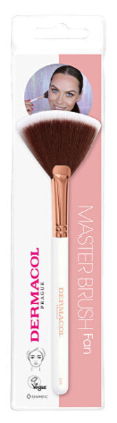 Cosmetic dusting brush Rose Gold D59