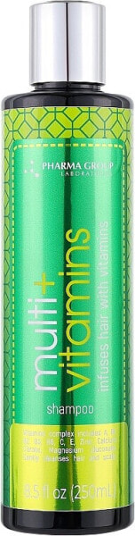 Haarshampoo Multivitamin-Energie - Pharma Group Laboratories Multi+ Vitamins 89 ml