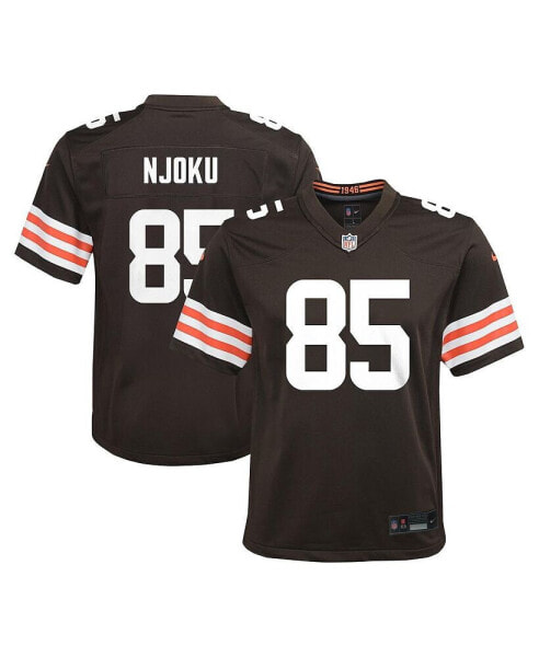 Big Boys David Njoku Brown Cleveland Browns Game Jersey