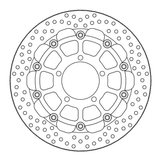 MOTO-MASTER Round Kawasaki 112202 Brake Disc