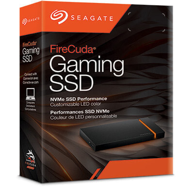 Seagate FireCuda - 500 GB - USB Type-C - 3.2 Gen 2 (3.1 Gen 2) - Black