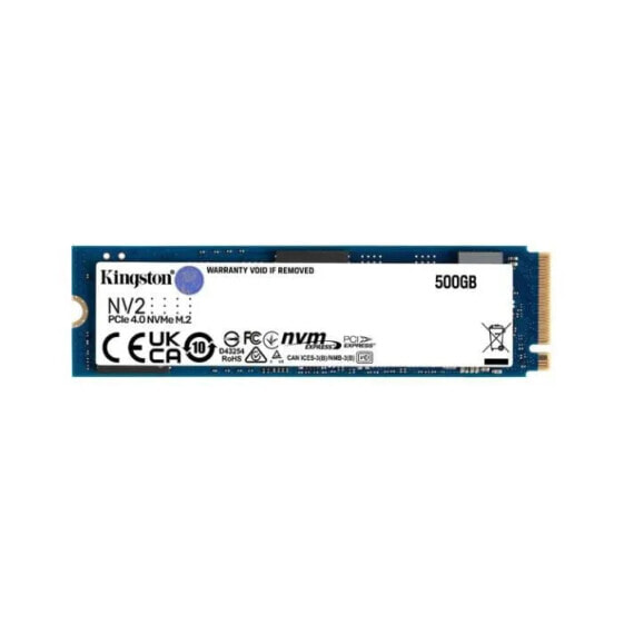 Kingston Technology Festplatte - SSD NV2 - 500 GB Internal - M.2 2280 PCIE 4.0 NVME - BLEU