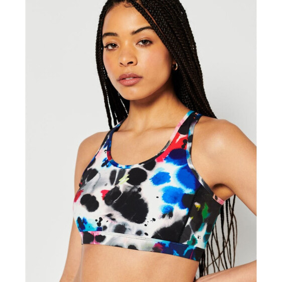 SUPERDRY Core Mid Impact Bra Sports Bra