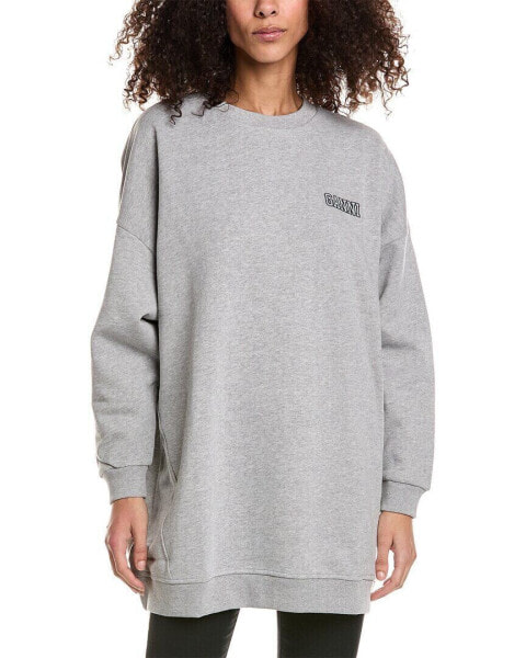 Ganni Oversized Sweatshirt Women's Grey S/M