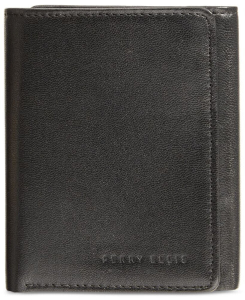 Men's Leather Gramercy Slim Trifold Wallet