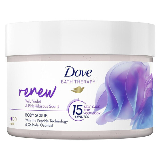 Dove Bath Therapy Renew Body Scrub 295 ml körperpeeling für Frauen