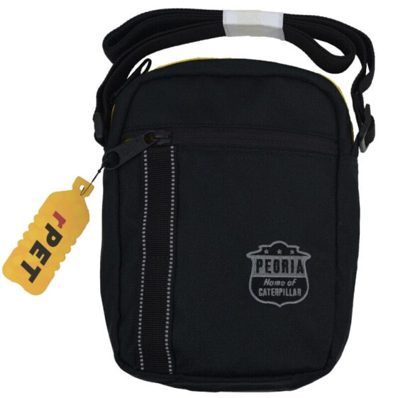 Спортивная сумка CATERPILLAR Peoria City Bag 84068-12 черного цвета