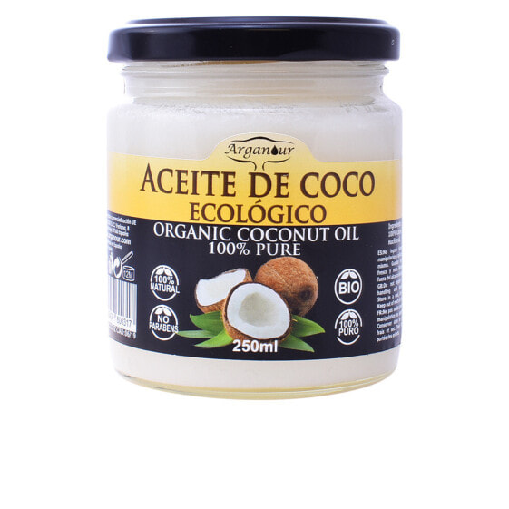 Arganour Organic Coconut Oil  Органическое кокосовое масло для тела и волос 250 мл