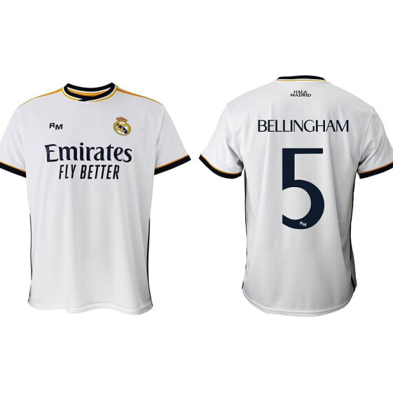 Футбольная футболка Real Madrid Bellingham с коротким рукавом