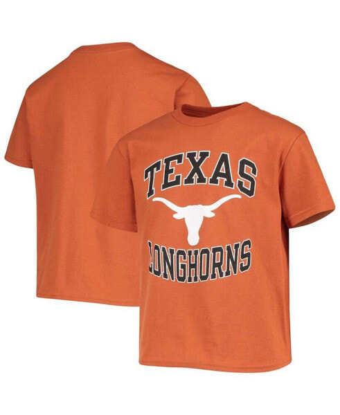 Футболка для малышей Champion Футболка команды Texas Longhorns, оранжевая, круговой принт