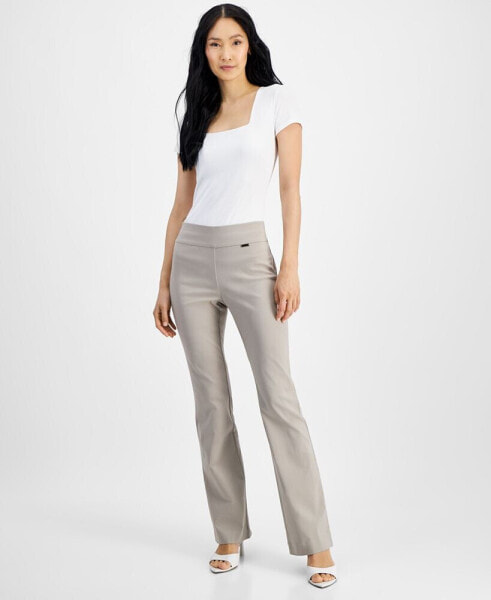 Women's Tummy-Control Mini Bootcut Pants, Created for Macy's