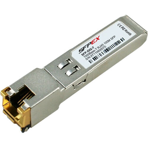 Alcatel 1000Base-T Gigabit Ethernet Transceiver SFP MSA - Transceiver - Copper Wire