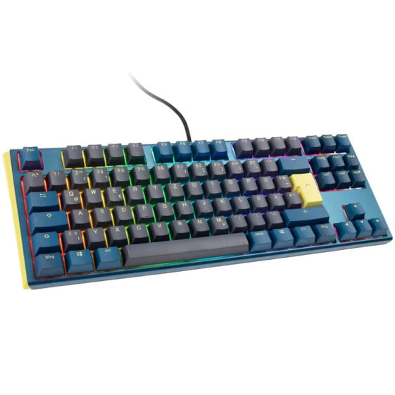 Ducky One 3 Daybreak TKL Gaming Tastatur, RGB LED - MX-Silent-Red