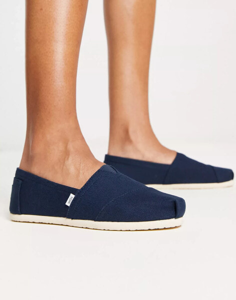 Toms Alpargata espadrilles in bright blue