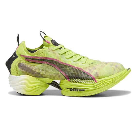 Puma FastR Nitro Elite 2 Psychedelic Rush Running Mens Green Sneakers Athletic