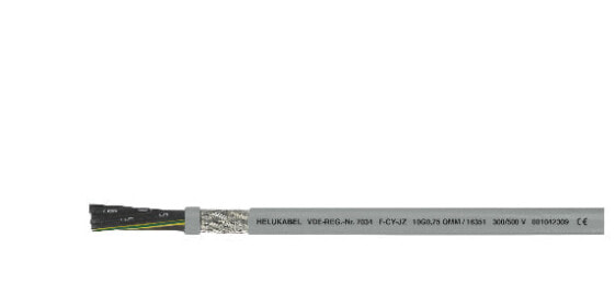 Helukabel 16428 - Low voltage cable - Grey - Polyvinyl chloride (PVC) - Polyvinyl chloride (PVC) - Cooper - 6 mm²