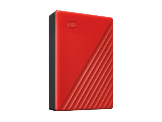 WD 6TB Portable Storage External Hard Drive ( WDBR9S0060BRD-WESN ) Red