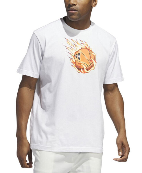 Men's On Fire Baller Graphic T-Shirt