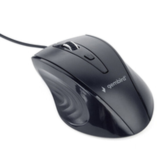 Mouse GEMBIRD MUS-4B-02 Black (1 Unit)