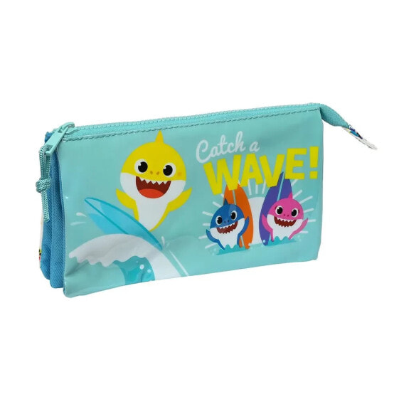 SAFTA Baby Shark Surfing Pencil Case