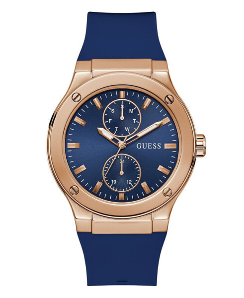 Часы Guess Multi-Function Blue Silicone45mm