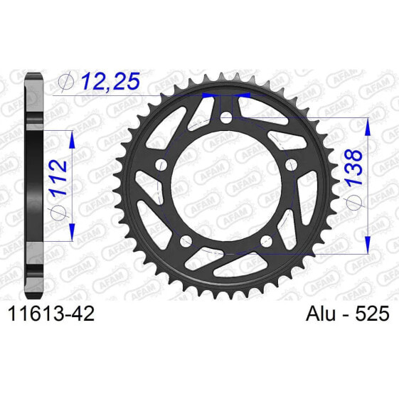 AFAM 11613 Rear Sprocket