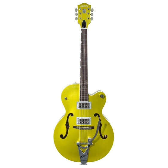 Gretsch G6120T-HR Brian Setzer Hot Rod Hollow-Body Bigsby Lime Gold