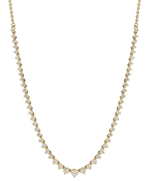 Diamond Link Collar Necklace (1 ct. t.w.), 16" + 4" extender