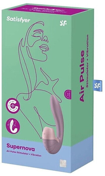 Vibrator mit Vakuumwellen-Klitoris-Stimulator