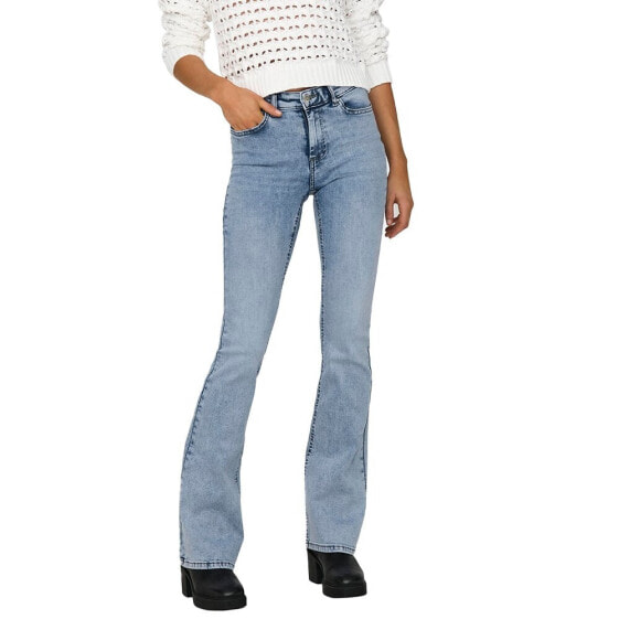 ONLY Blush Skinny Flared Fit Tai864 jeans