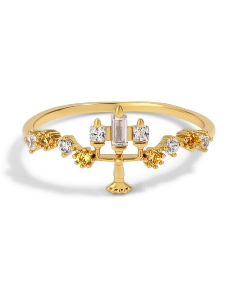 Disney Multi-Color Beauty the Beast Lumiere Ring