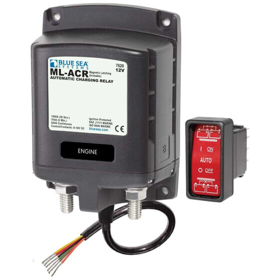 Реле зарядки автоматическое Blue Sea Systems Automatic Charging Relay ML-ACR 12V 500A