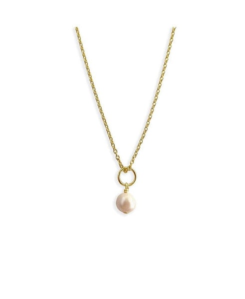 Paloma Pearl Necklace Gold