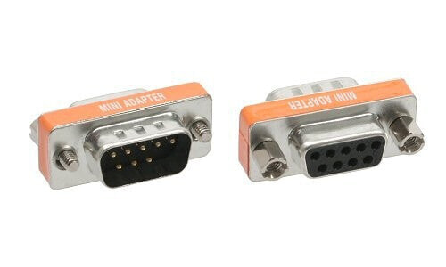 InLine Null Modem Adapter DB9 Pin male / female