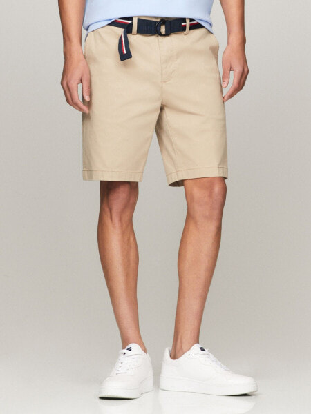 Belted Twill 9" Club Short