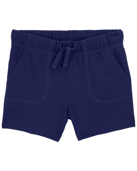 Toddler Pull-On Cotton Shorts 2T