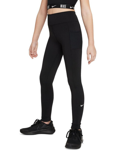 Girls' Dri-FIT One Pocket Leggings